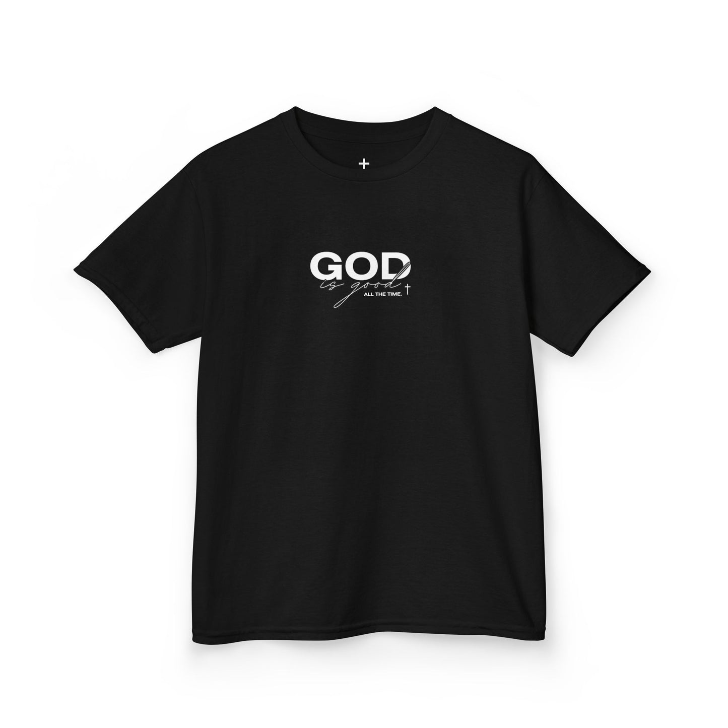 Kids God Is Good Graphic Tee - Faith Inspired Kids T-Shirt.