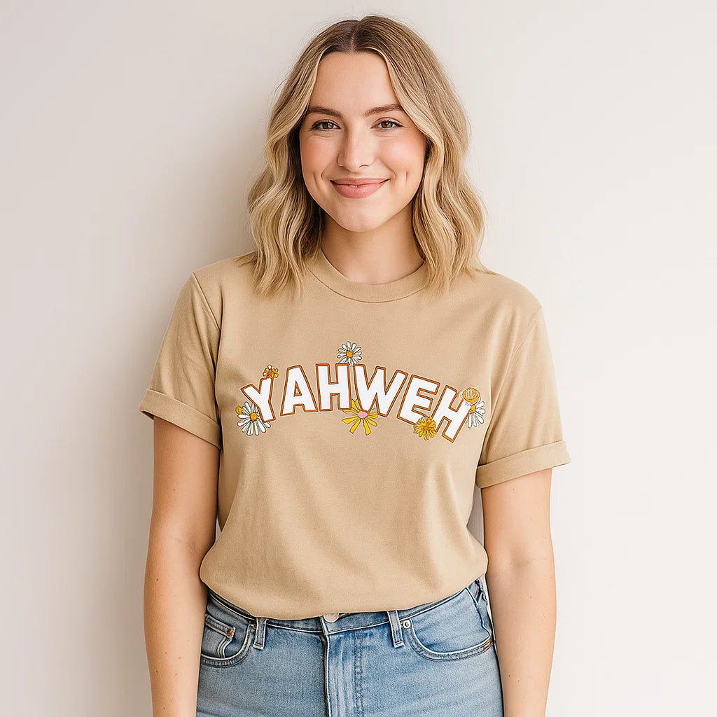 YAHWEH Floral Graphic Tee